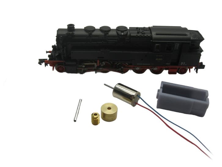micromotor NA016C motor ombouwset voor Arnold / Hornby BR 95, Hobby & Loisirs créatifs, Trains miniatures | Échelle N, Envoi
