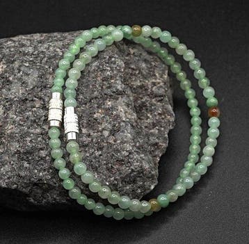 NGTC-gecertificeerde natuurlijke jadeietarmband – Symbool