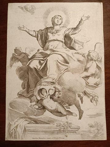 Carlo Maratta (1625-1713) - Ascensione della Vergine