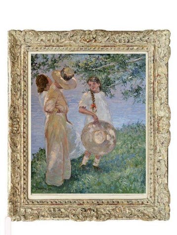 Chris van Dijk (1952) Impressionist -  Après-midi