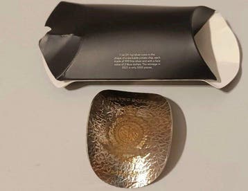 Niue. 2 Dollars 2025 Potato Chip - 1 Oz .(.999) mit CoA