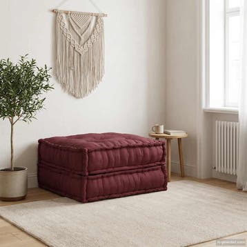 vidaXL Modulaire bankstel kastanjebruin 70x70x36 stof, Verzenden, Nieuw