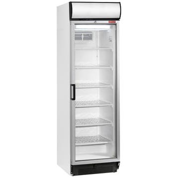 Statische/geventileerde negatieve T° vitrine, 380 liter, met, Verzenden