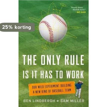 The Only Rule is it Has to Work 9781627795647 Ben Lindbergh, Verzenden, Ben Lindbergh