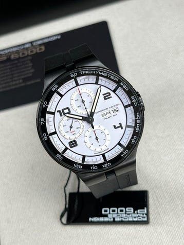 Porsche Design - Flat Six Chronograph Day/Date Automatic, Nieuw