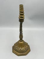 Chandelier - Laiton - Une menorah juive unique, Antiquités & Art