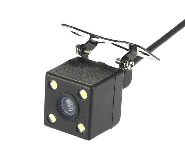 CAMÉRA RECUL UNIVERSELLE AUTO AVEC 4 LEDS, Auto diversen, Achteruitrijcamera's, Verzenden