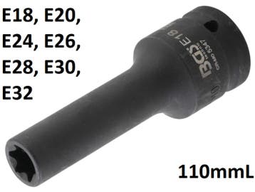 Bgs Technic 3/4 Impact Aansluiting inwendig torx E18 x 110 m, Verzenden, Nieuw