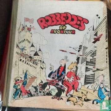 Robbedoes en Kwabbernoot - Robbedoes op avontuur - 1949, Eén stripboek, Verzenden, Gelezen, Gillain, Joseph.