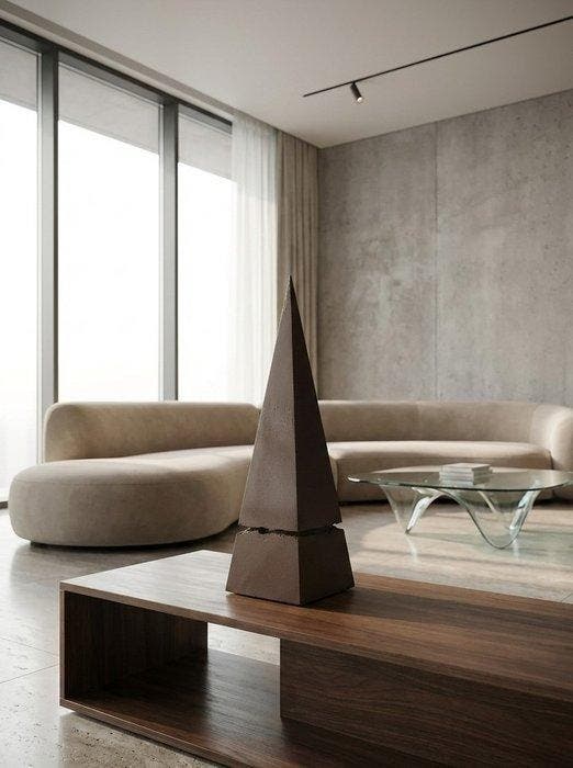TRASCENT Obelisk, versione bronzo., Antiquités & Art, Art | Objets design