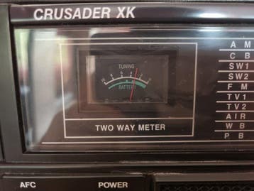 Crusader - XK Wereldradio, TV, Hi-fi & Vidéo