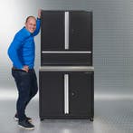 Datona PREMIUM werkbank met RVS werkblad 92 cm breed -, Doe-het-zelf en Bouw, Ophalen of Verzenden, Nieuw