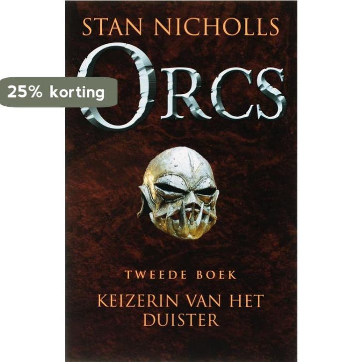 Keizerin van het duister / Orcs / 2 9789024552887, Livres, Fantastique, Envoi