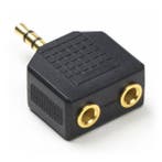 DrPhone Aux Splitter - 2 in 1 - 2 Vrouwelijke Aansluitingen, Verzenden, Nieuw
