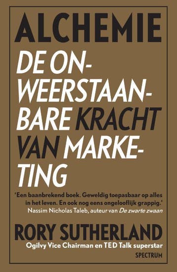 Alchemie 9789000346189 Rory Sutherland, Verzenden, Rory Sutherland