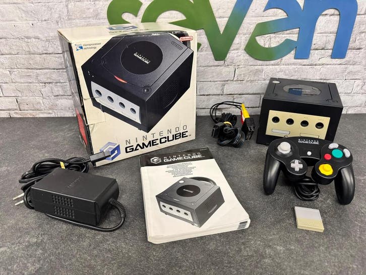 Nintendo Gamecube Starter Pack - Black Edition [Complete], Games en Spelcomputers, Spelcomputers | Nintendo GameCube, Verzenden