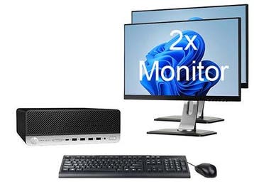 HP ProDesk 600 G5 SFF i5 9e Gen incl. 2 Monitoren + Windows, Ophalen of Verzenden, Nieuw