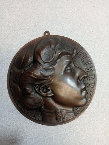 Albert & Elisabeth WO1 - léon hagelaar - Plaquette (2) -