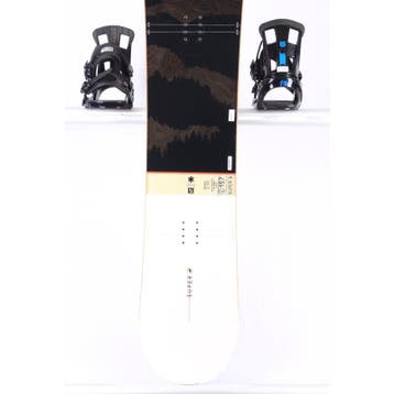 157 snowboard SALOMON UNITE SUPER 8 2023, Black/white/orange, Verzenden