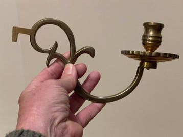 Kroonluchter - Luster met klavetten - 12 lichten - Haute, Antiek en Kunst