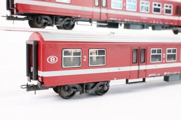 Lima H0 - Modeltrein personenwagen (4) - Vier M4 rijtuigen