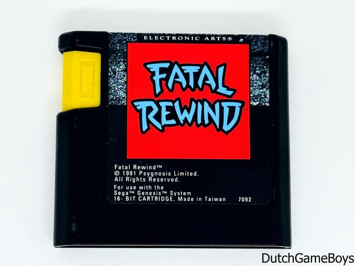 Sega Genesis / Megadrive - Fatal Rewind - Cart Only, Consoles de jeu & Jeux vidéo, Jeux | Sega, Envoi