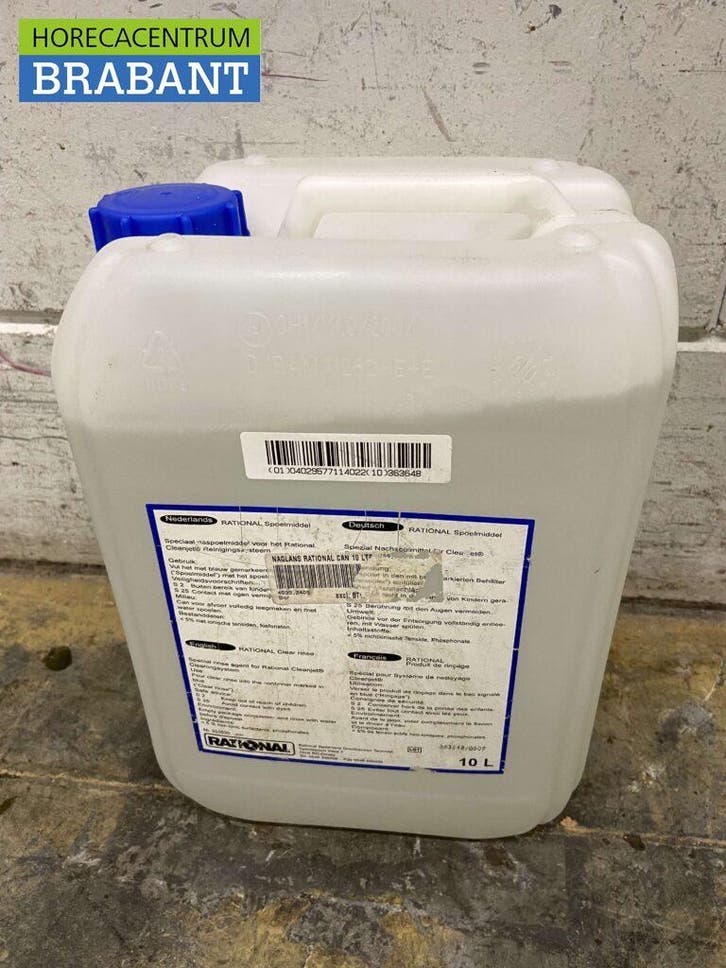 Jerrycan Kan Rational Cleanjet Reiniger Naglans spoelmiddel, Zakelijke goederen, Horeca | Keukenapparatuur, Ophalen of Verzenden