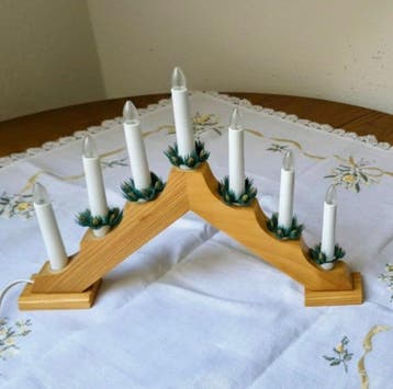 Vintage Weihnachtsbeleuchtung Set (3-teilig) – 2x, Diversen, Nieuw