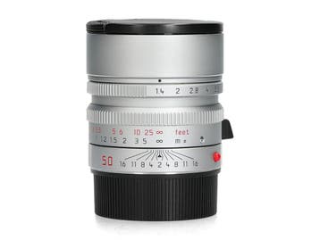 Leica 50mm f/1.4 Summilux-M ASPH Silver Chrome (11892), Ophalen of Verzenden, Nieuw