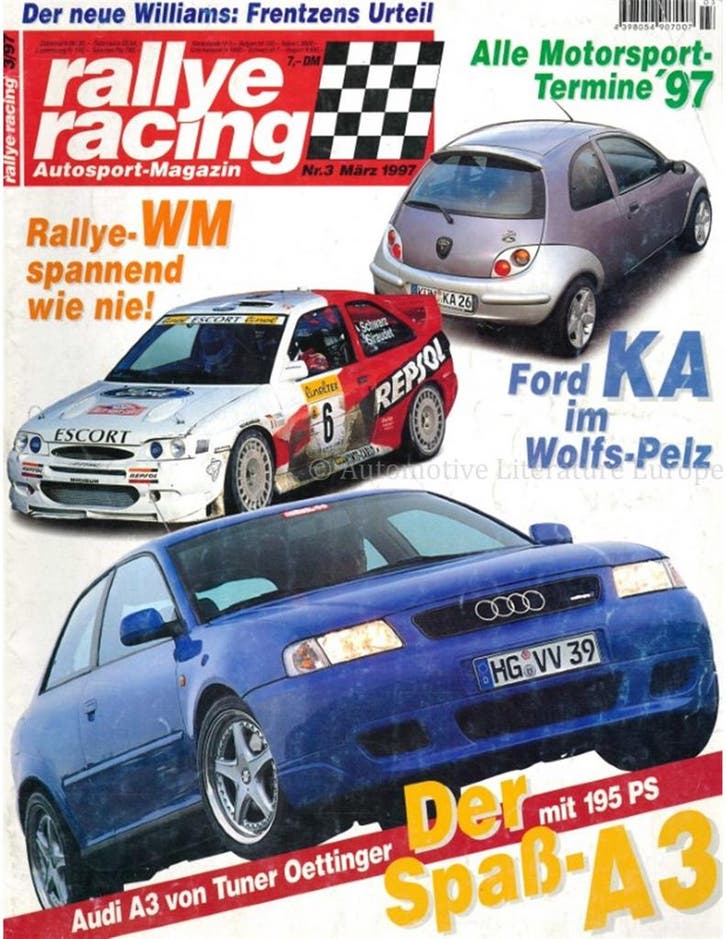 1997 RALLYE RACING MAGAZINE 03 DUITS, Boeken, Auto's | Folders en Tijdschriften