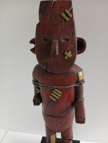 Statuette Moulinsart - Tintin - Fetiche Arumbaya ref 46961 -