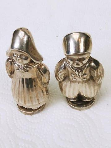 Hans Jensen - Zoutvat (2) - kinderen - .925 zilver -