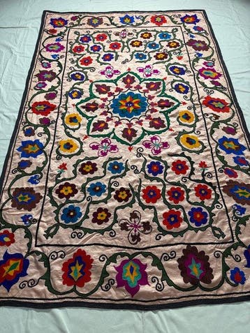 Suzane Kilim - Suzane Tapijt, Bankhoes, Bedhoes,