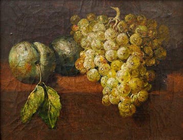 École européenne (XIX-XX) - Fruits sur une table