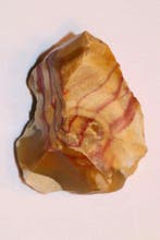 Neolithisch Vuursteen Schrapers, mesjes.... - 74 mm (Zonder