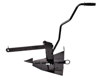 Grondanker zwart poeder coated, groundanchor , Gratis tas, Ophalen of Verzenden, Nieuw