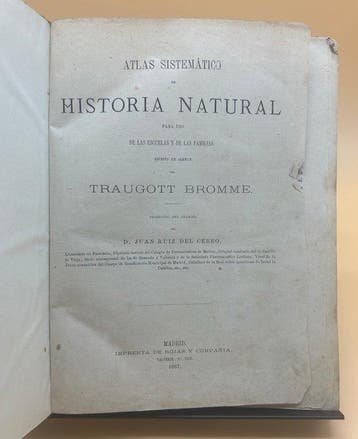 Traugott Bromme - Atlas sistemático de historia natural para