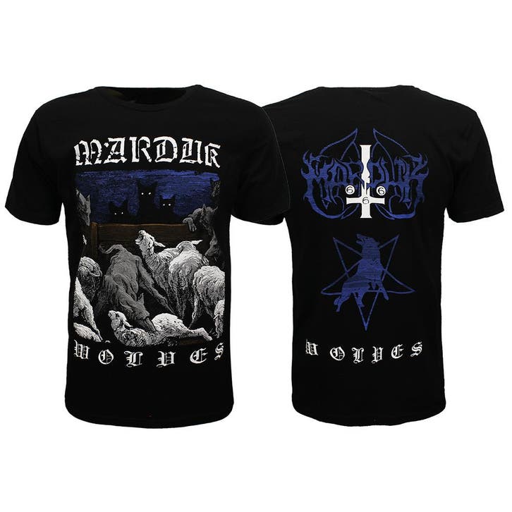Marduk Wolves T-Shirt - Officiële Merchandise, Kleding | Heren, T-shirts