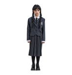 Kostuum Wednesday School Uniform Zwart/Grijs Kind, Verzenden