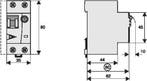 Disjoncteur RCBO 20A 300mA Type A 10kA C-Courbe - 170577, Verzenden, Nieuw