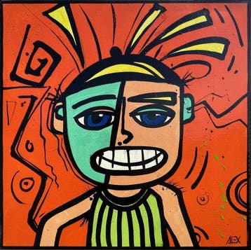 Alex - Absurdinaire N°15, Antiek en Kunst, Kunst | Schilderijen | Modern