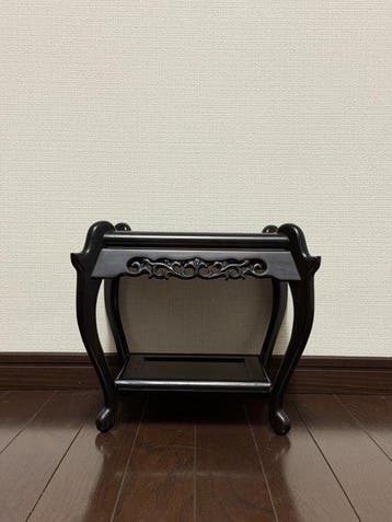 Table - Bois - Japon - Présentoir / Support à fleurs (Sans