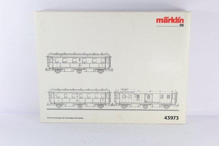 Märklin H0 - 43973 - Modeltrein personenwagonset (1) -, Hobby en Vrije tijd, Modeltreinen | H0