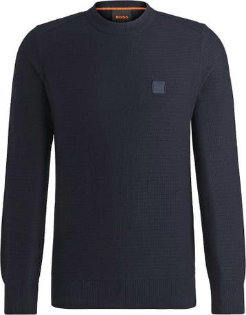 BOSS Trui Anion Navy maat Maat 52/54 (L) Heren, Verzenden