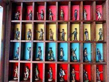 Militaire miniatuur beeldjes - Waterloo regiments collectie, Nieuw