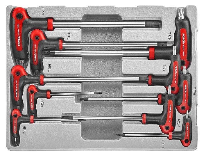 T-greep resistorx sleutelset 10 delig, Auto diversen, Autogereedschap, Verzenden