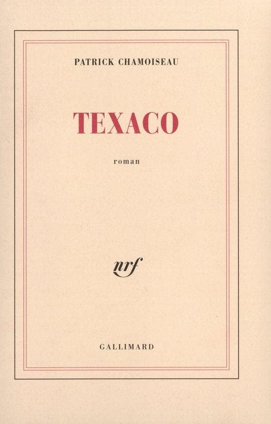 Texaco - Chamoiseau, Livres, Littérature, Envoi