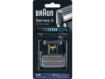 Braun Series 3 31S - Vervangend Scheerblad - Zilver, Verzenden, Nieuw