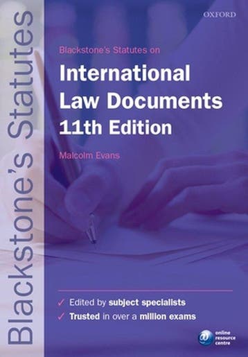 Blackstones International Law Documents 9780199678617, Verzenden, Gelezen, Nicholas Evans
