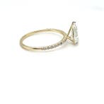 Zonder minimumprijs - Ring - 14 karaat Geel goud - 1.34ct.